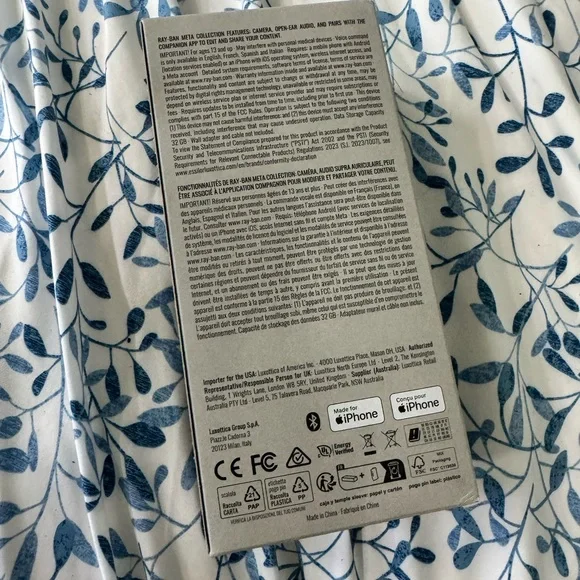 NEW OPENED Box Rayban Meta Gen 2 WAYFARER - Picture 8 of 15